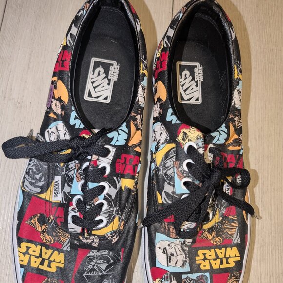 Vans Star Wars Shoes "May The Force Be With You" Mens Size 9.5 / Womens Sz 11 - Picture 3 of 4